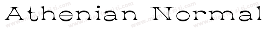 Athenian Normal字体转换